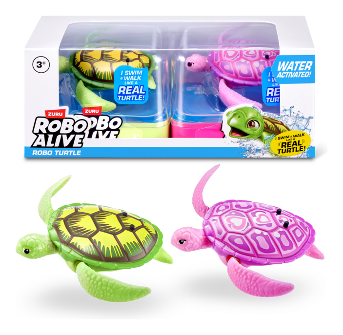 Robo Alive Water Activated S1 Swimming Turtle - Image