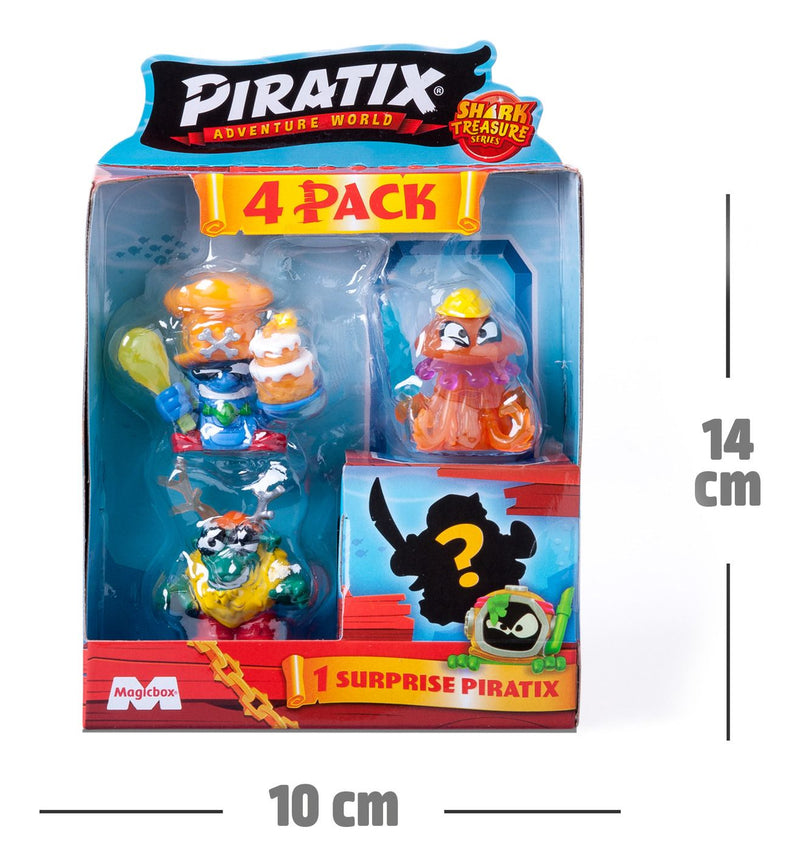 Piratix - Shark Treasure 4 Pack - Image