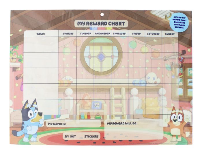Bluey Reward Chart