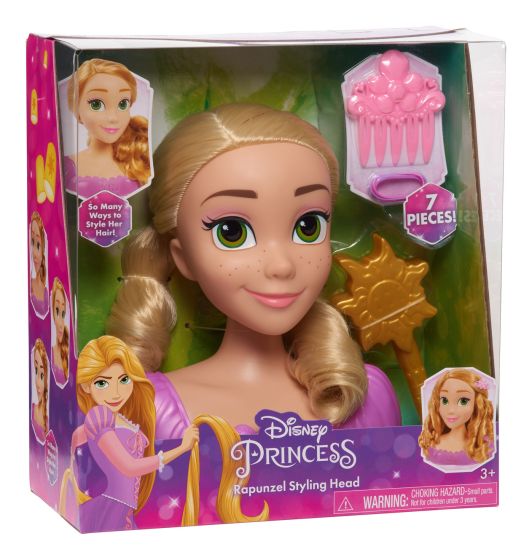 Disney Princess Small Styling Head Rapunzel