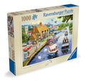 Leisure Days No7, Evening on the River 1000 Piece Jigsaw Puzzle