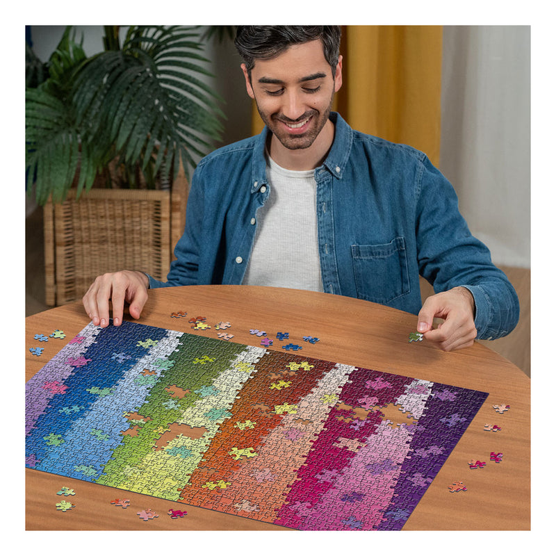 Colours on Colours 1000 Piece Jigsaw Puzzle