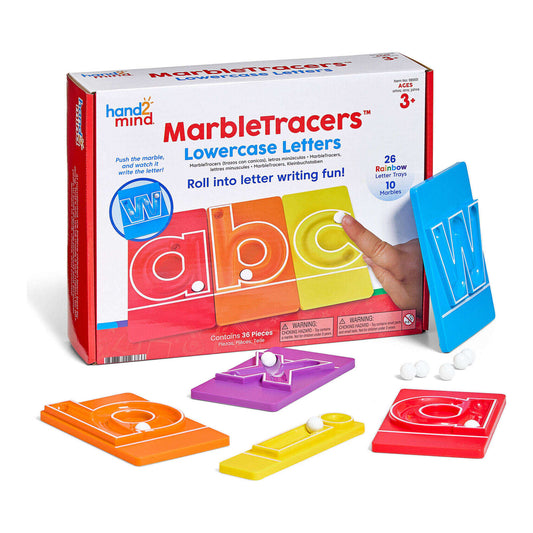 Marble Tracers Lowercase Letters
