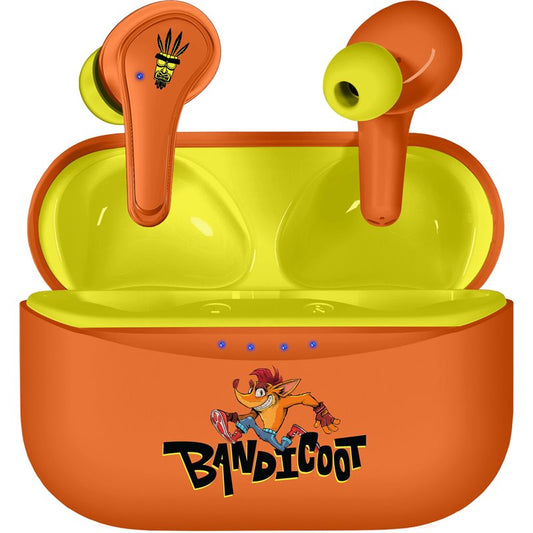 OTL TWS Crash Bandicoot Orange Earpods