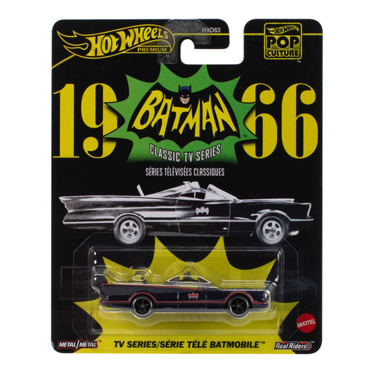 Hot Wheels Pop Culture 1966 Batman Classic TV Series (Batmobile)