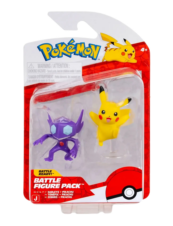 Pokemon - Sableye & Pikachu Battle Figure Pack