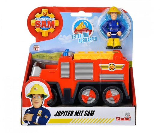 Fireman Sam Junior Jupiter With Sam collectible from Simba