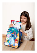 Stitch Colouring & Drawing School Backpack - Image