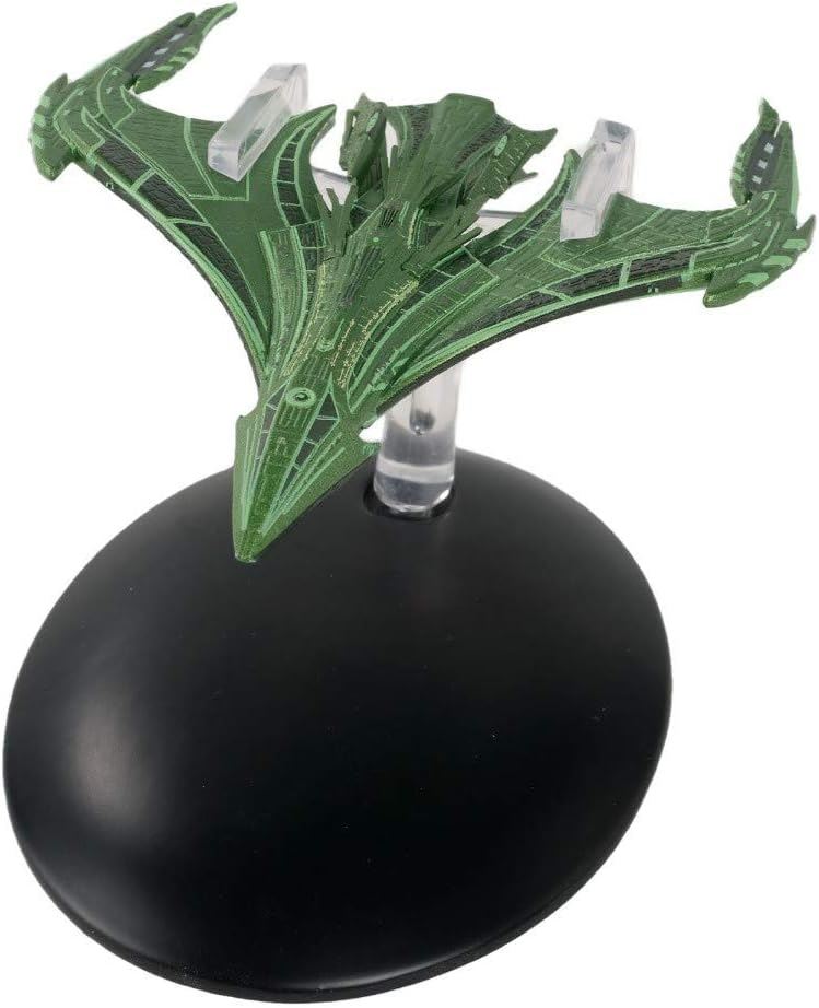R.R.W. Vastam - Vastam-class Romulan Tactical Command Warbird Diecast Model Ship STO (Star Trek / Eaglemoss), side angle