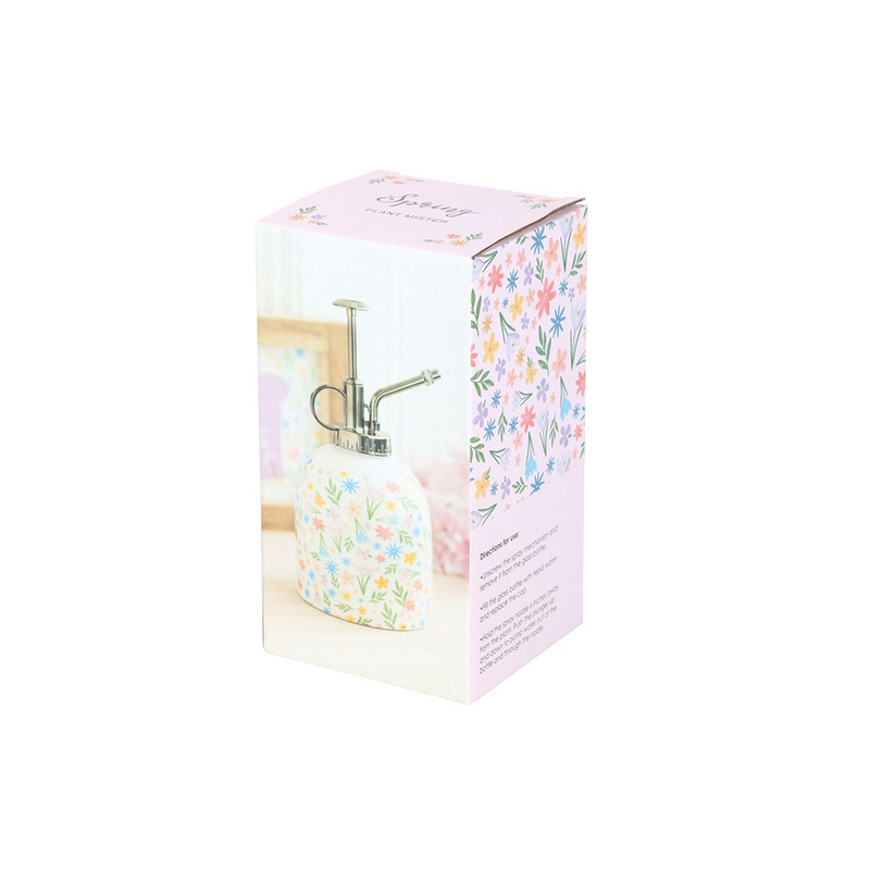 Spring Floral Print Ceramic Plant Mister