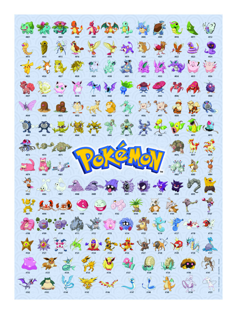 Pokemon 500 Piece Portrait Jigsaw Puzzle