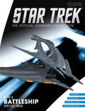 Son'A Battleship Model Diecast Ship SSSUK827 SPECIAL ISSUE (Eaglemoss / Star Trek), side angle
