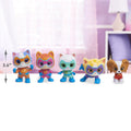 SuperKitties Collectible Hero Squad Figure Set - Image