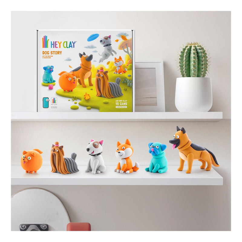 Hey Clay Dog Story 15 Can Set - Image