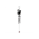 Black Cat Profile Windchime