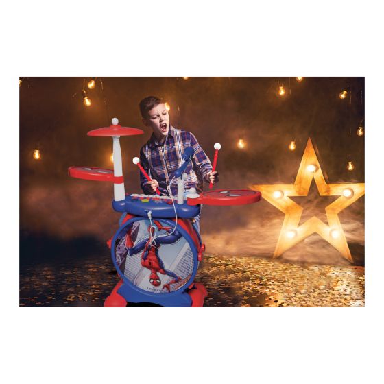 My Rock Band Spider-Man Electronic Drums With Seat