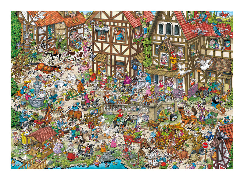 Ray's Comic Series - Middle Ages 1000 Piece Jigsaw Puzzle