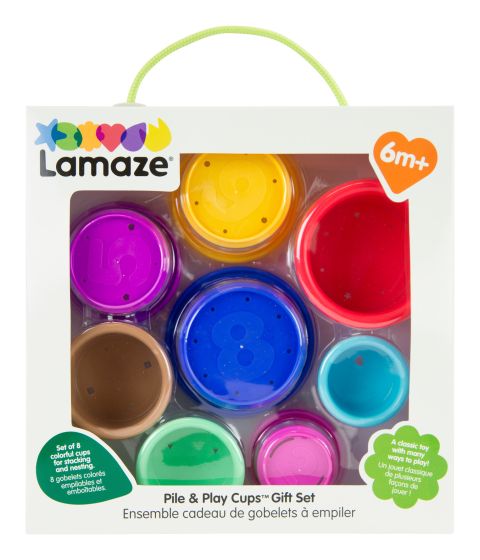 Lamaze Pile & Play Stacking Cups Gift Set