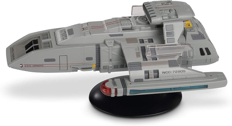 Starfleet Runabout (U.S.S. Orinoco) XL EDITION Model Diecast Shuttle (Eaglemoss / Star Trek), rear view