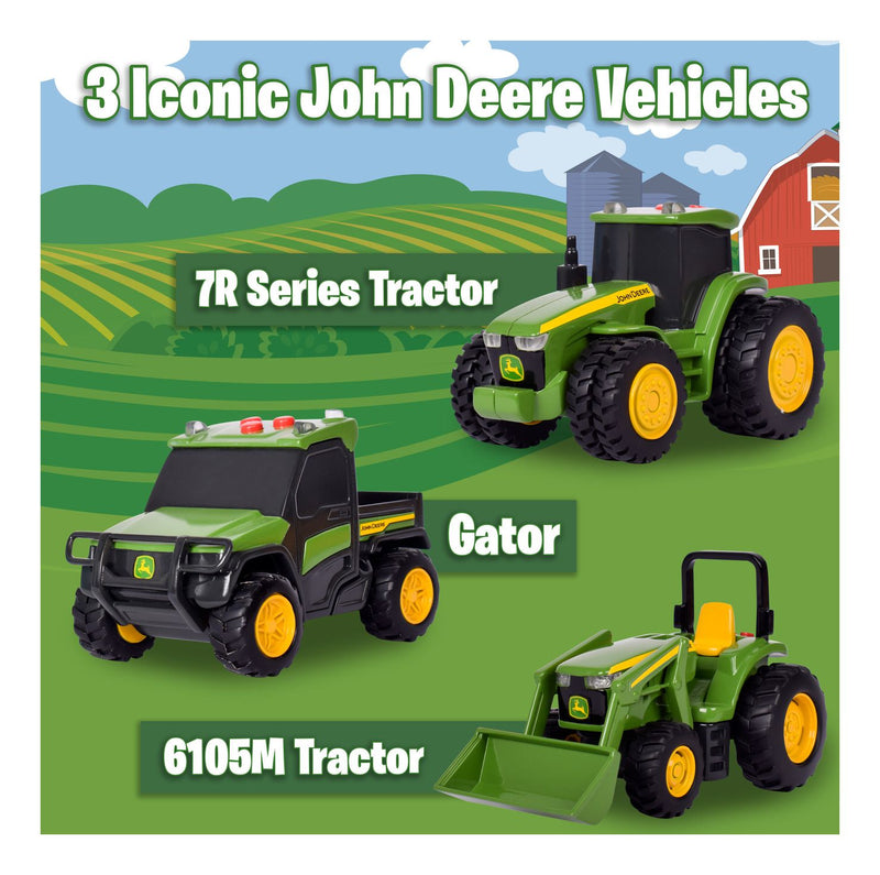JD L & S Mini Vehicle 3 Pack - Image