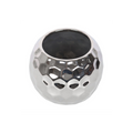 Silver Disco Ball Vase