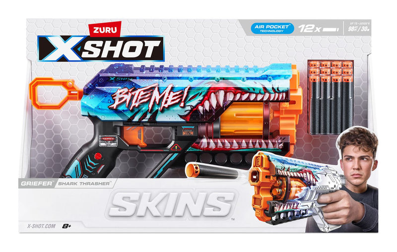 XSHOT Skins Griefer Blaster (12 Darts) - Image
