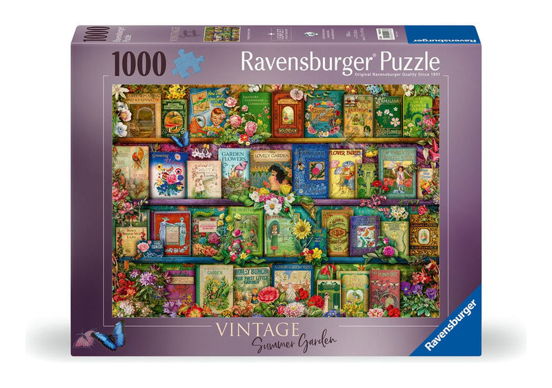 Vintage Summer Garden Aimee Stewart 1000 Piece Jigsaw Puzzle - Image