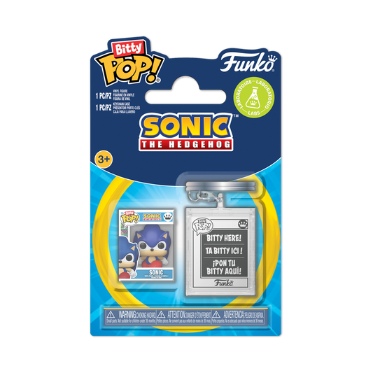 Bitty Pop! & Accessory - Sonic - Sonic & Keychain