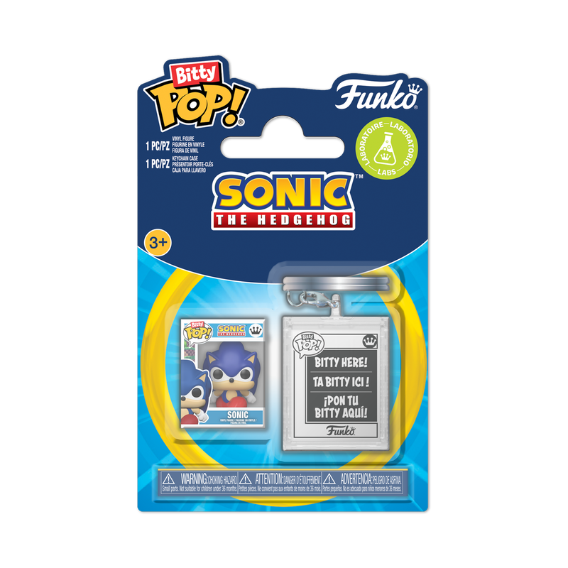 Bitty Pop! & Accessory - Sonic - Sonic & Keychain
