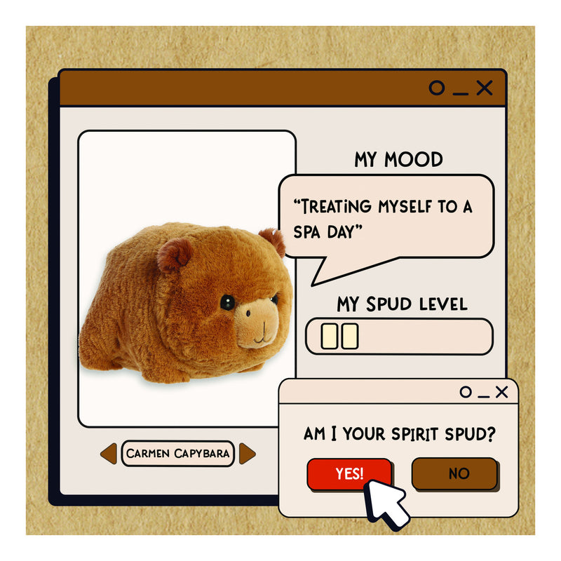 Spudsters Carmen Capybara 10"