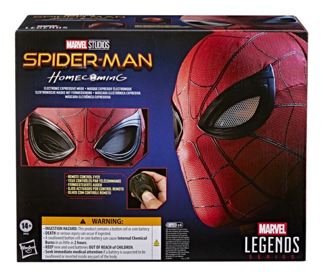Marvel Legends Series Spider Man Electronic Expressive Mask