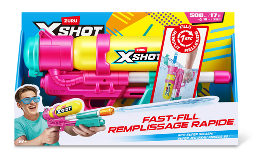 XSHOT Water Fast Fill 80s Super Splash Water Blaster - Image