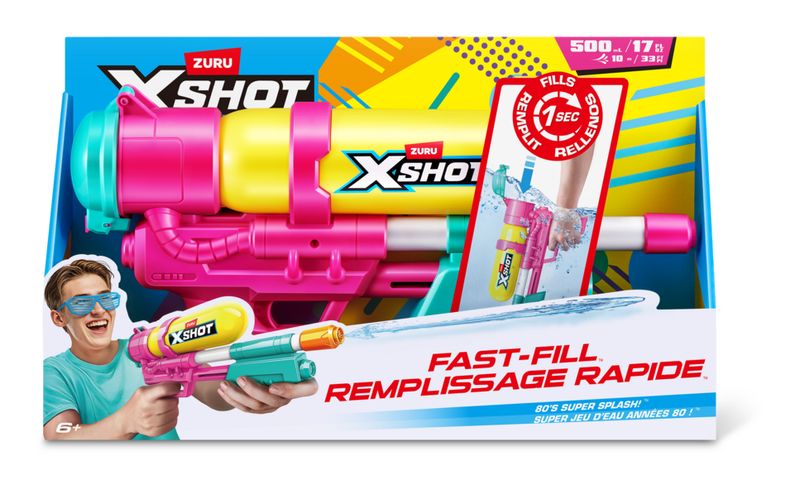 XSHOT Water Fast Fill 80s Super Splash Water Blaster - Image
