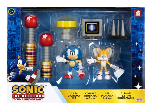 Sonic 2.5" Figure Diorama Set