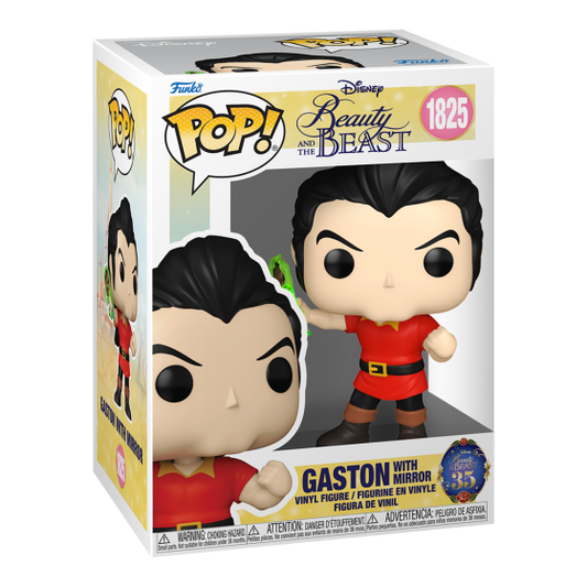 Beauty & The Beast S5 - Gaston with Mirror Funko Pop! Vinyl Figure
