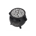 Triple Moon Cauldron Incense Cone Holder