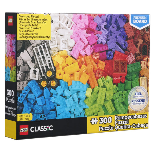 LEGO Oversized 300 Classic Puzzle  (Assorted Jigsaw Puzzle)