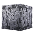 Light-Up Borg Cube XL EDITION Subscriber Special (Eaglemoss / Star Trek), rear view