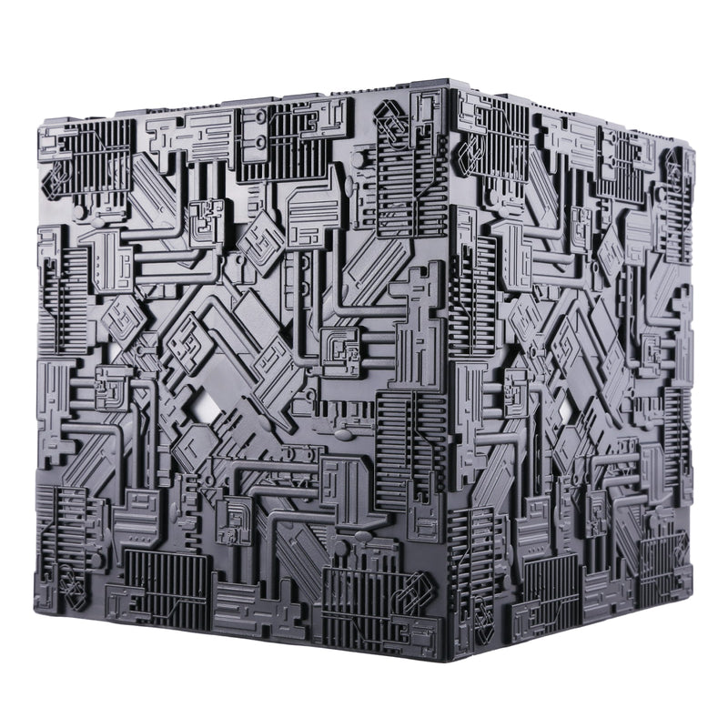 Light-Up Borg Cube XL EDITION Subscriber Special (Eaglemoss / Star Trek), rear view