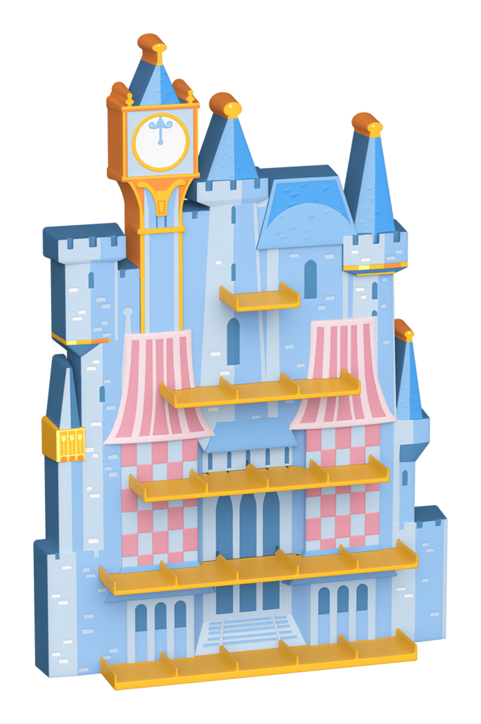 Bitty Pop! Display - Cinderella's Castle collectible from Disney Abgee