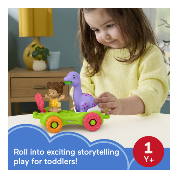 Fisher-Price Little People Dinosaur Parade Vehicle Collection - Image