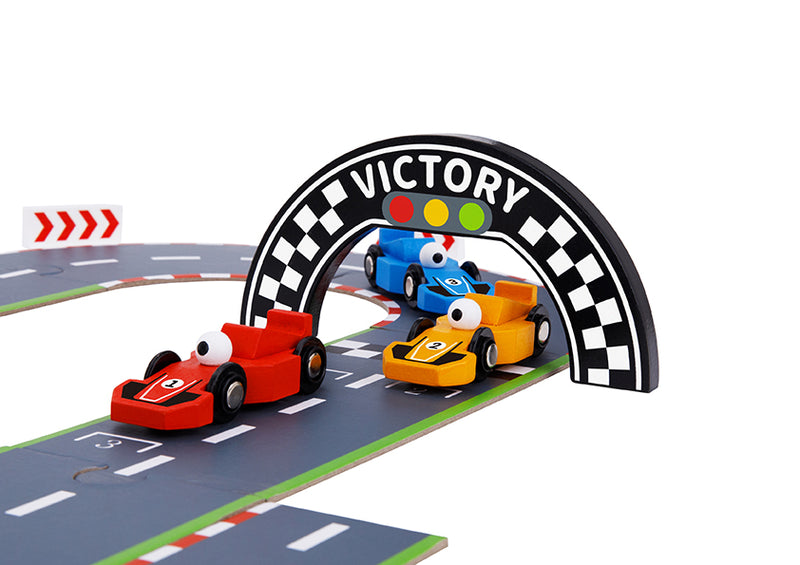 Wooden Racing Game