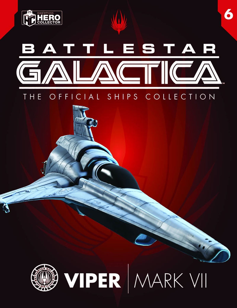 Viper Mark VII (2004 Series) Model Diecast Ship (Eaglemoss / Battlestar Galactica), size reference