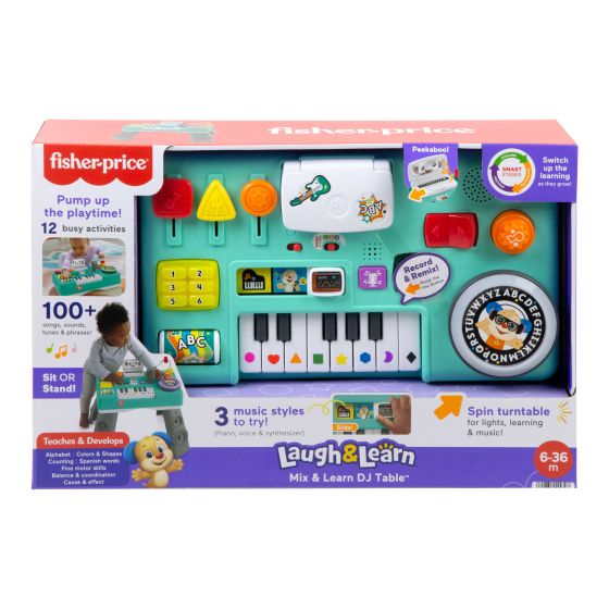 Fisher Price Laugh & Learn Mix & Learn DJ Table