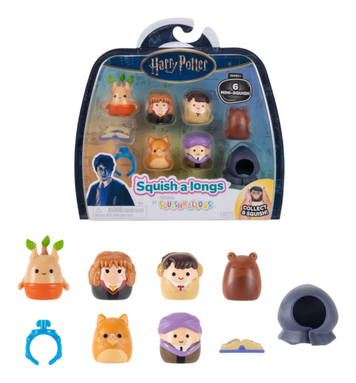 Squishalongs Harry Potter 6 Fig Pack Style 1 W1