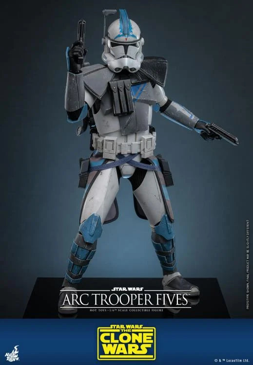 Hot Toys Star Wars The Clone Wars Arc Trooper Fives 1/6th Scale Figure