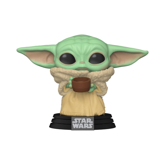Pop! Star Wars Mandalorian The Child with Cup