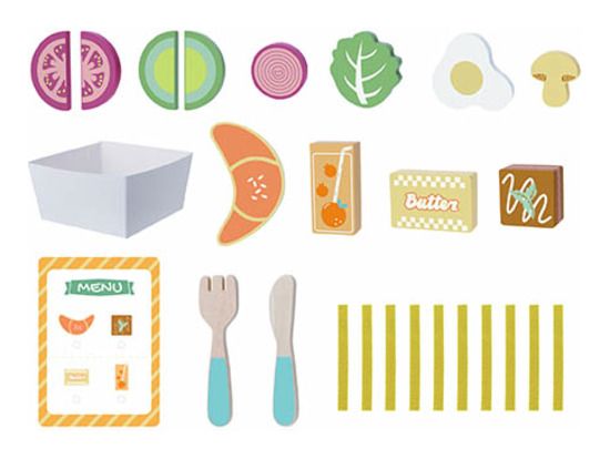 Wooden Breakfast Set - Image