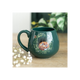 Green Sleeping Fox Rounded Mug