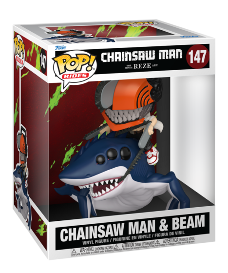 Pop! Ride Deluxe - Chainsaw Man: Reze - CSM & Beam